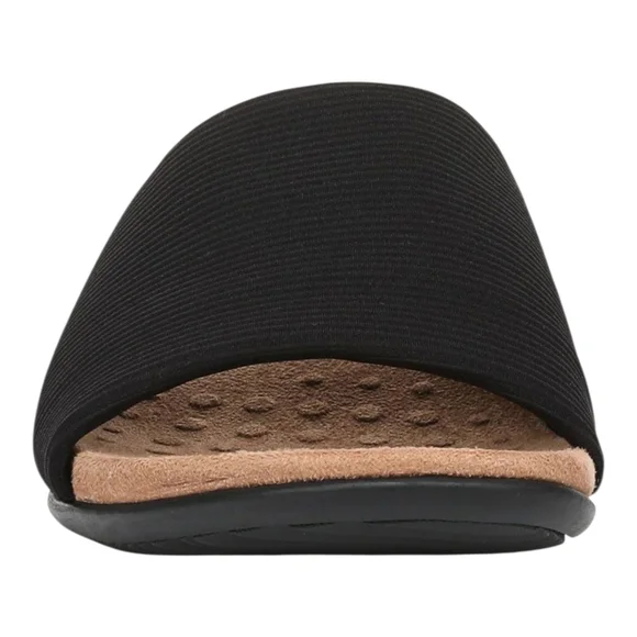 Vionic Newest Black Slide Comfy Sandals Arch Support Flats - Picture 5 of 16